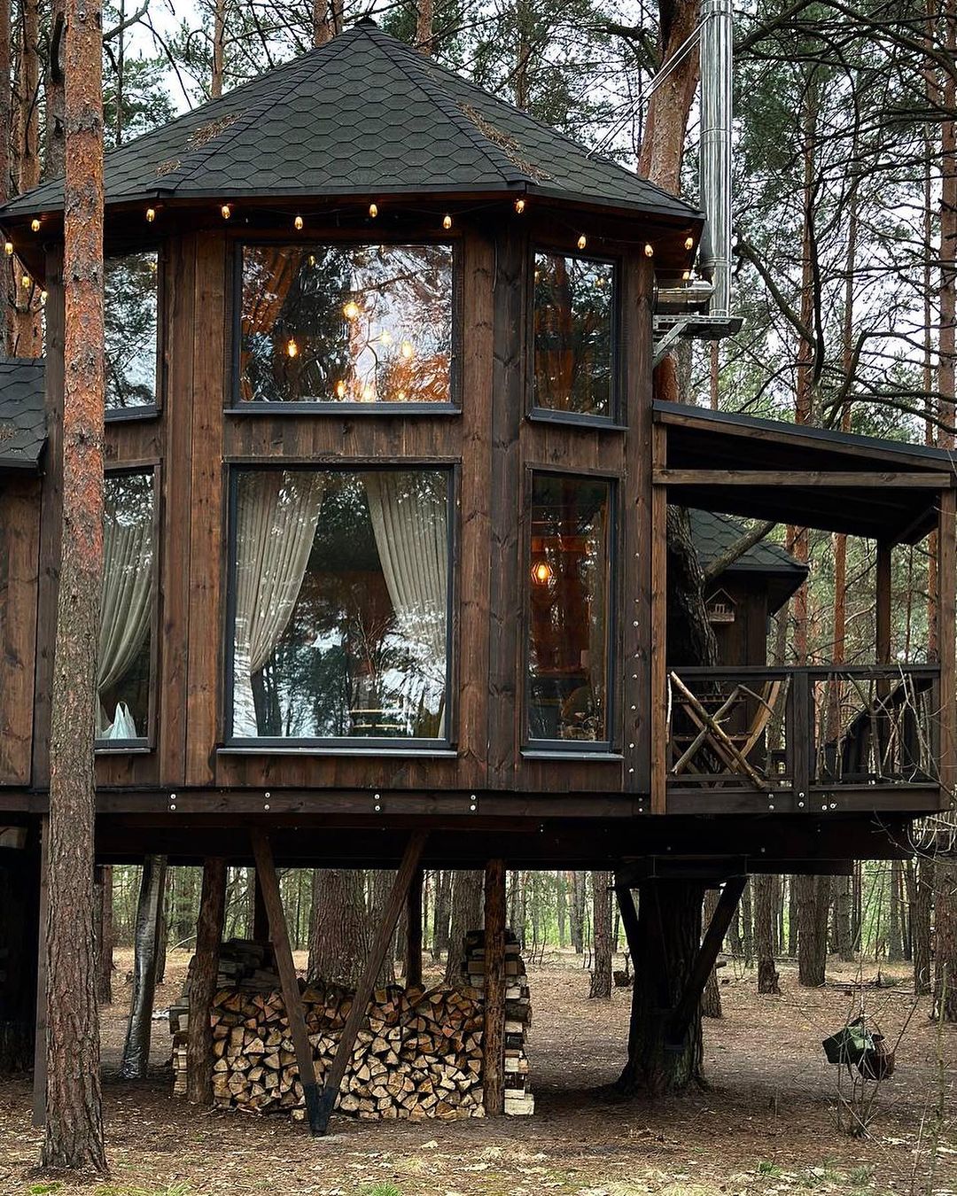 Дім на дереві «Treehouse Lodge»